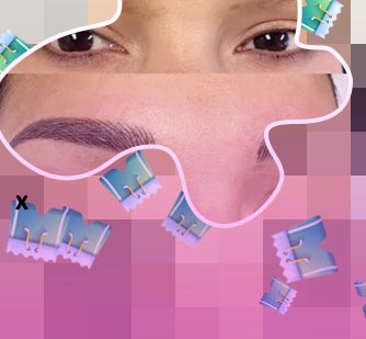 3d tattoo transfer brows