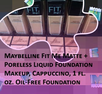 Cappuccino maybelline fit me