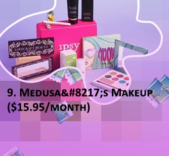 Make up monthly boxes