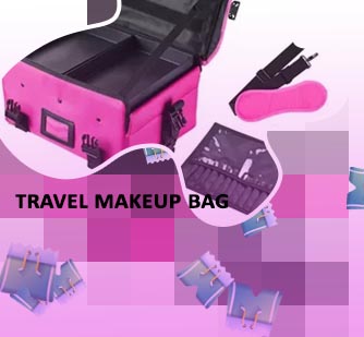 Makeup organizer travel box