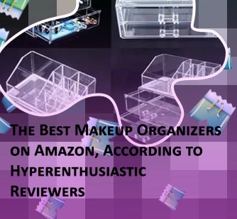 Makeup storage organizer box