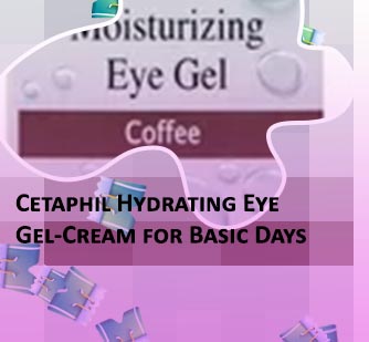 Moisturizing eye gel